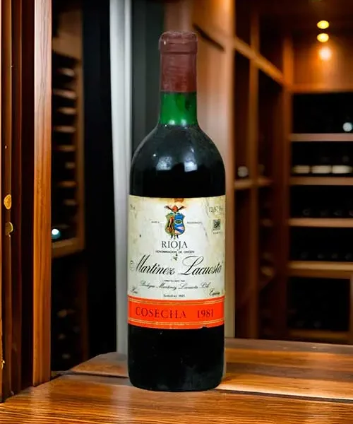 Vino Martínez Lacuesta Reserva 1981