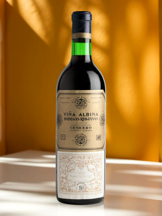 Vina Albina Reserva 1964 - Venta de vinos antiguos Viña Albina Reserva 1964