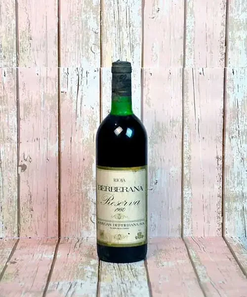 Vino Berberana Reserva 1980