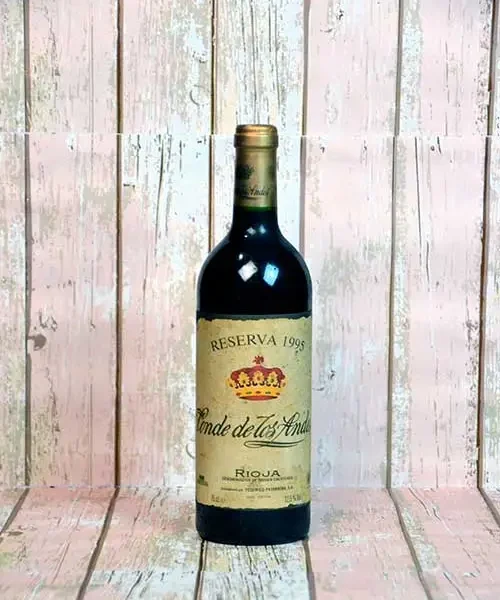 Vino Conde de Los Andes Reserva 1995