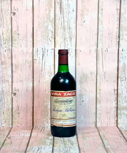 Vino Viña Zaco 1981