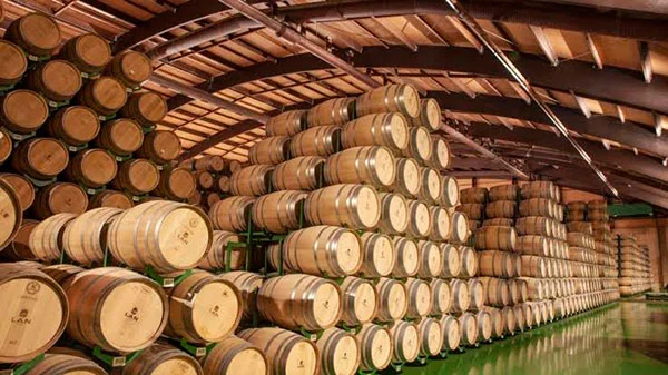 Bodegas Lan sala de barricas - Venta de vinos antiguos Bodegas Lan sala de barricas