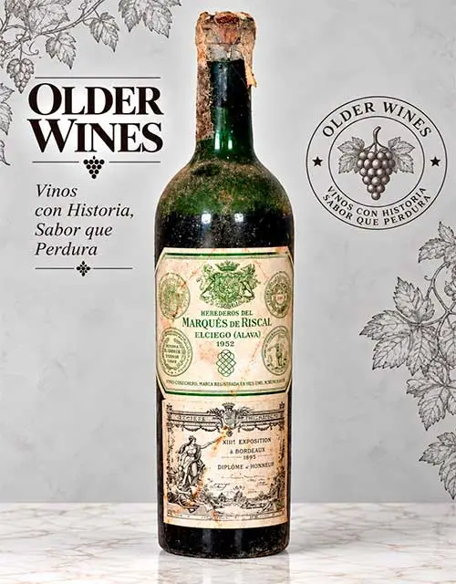 Marques De Riscal Reserva 1952 - Venta de vinos antiguos Marqués De Riscal Reserva 1952