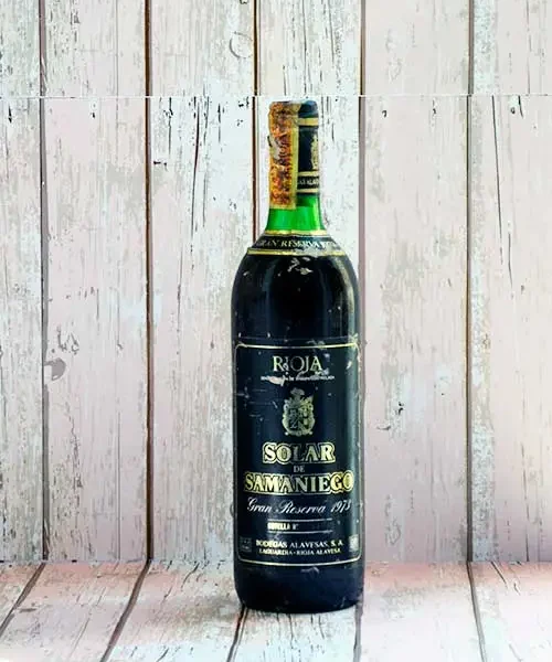 Vino Solar De Samaniego Gran Reserva 1973