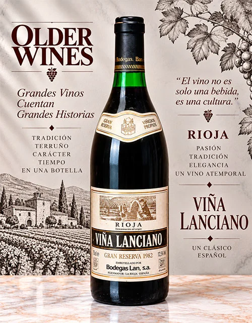 Vina Lanciano Gran Reserva 1982 - Venta de vinos antiguos Viña Lanciano Gran Reserva 1982