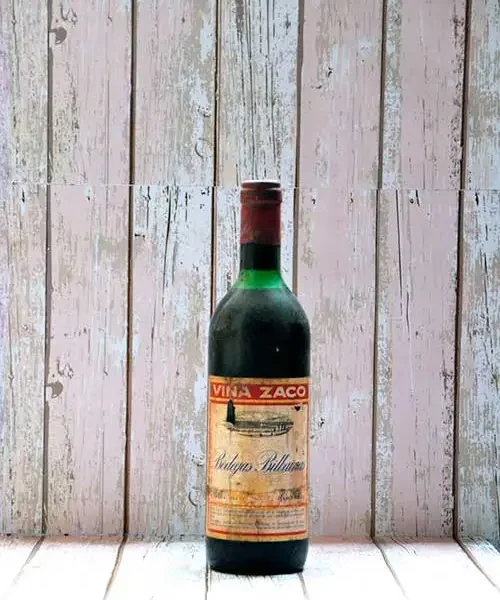 Vino Viña Zaco 1968