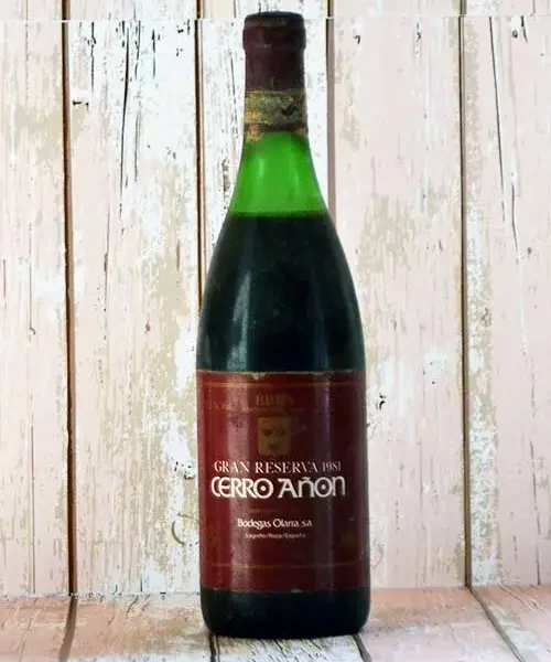 Vino Cerro Añón Gran Reserva 1981