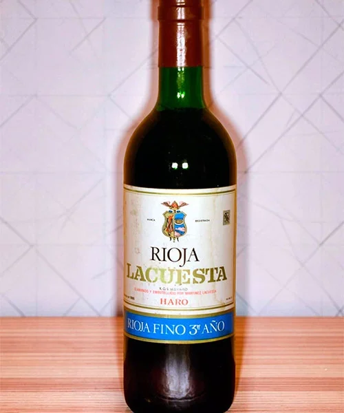 Lacuesta Fino Rioja 3er Año 1980