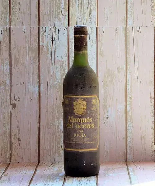 Vino Marqués De Cáceres 1973