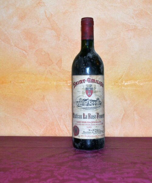 Château La Rose Pourret Saint Emilion 1986