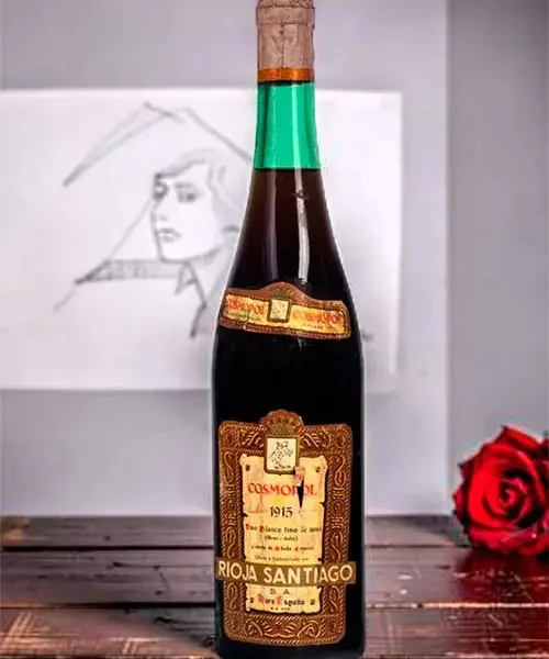 Vino Cosmopol Blanco Semidulce 1915