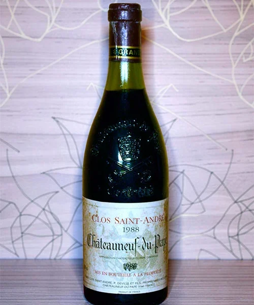 Clos Saint Andre Chateauneuf Du Pape 1988
