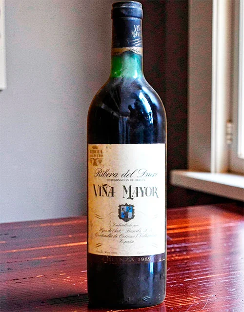 Vina Mayor Crianza 1989 - Venta de vinos antiguos Viña Mayor Crianza 1989