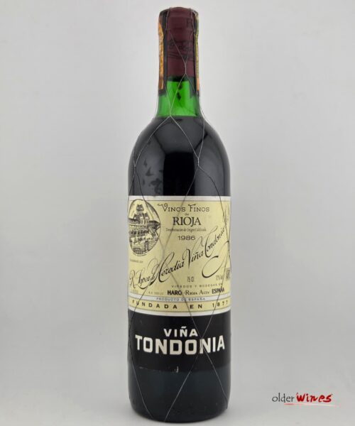 Vino Viña Tondonia 1986