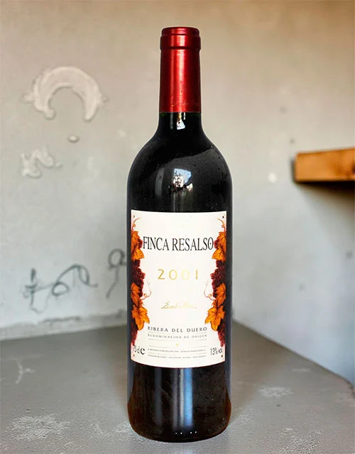 Finca Resalso 2001 - Venta de vinos antiguos Finca Resalso 2001