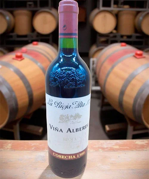 Viña Alberdi 1997 La Rioja Alta S.A. Barrio de La Estación Haro DOC Rioja