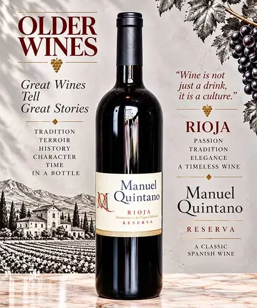 Manuel Quintano 1994 - Venta de vinos antiguos Manuel Quintano 1994