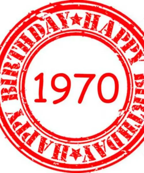Happy Birthday 1970