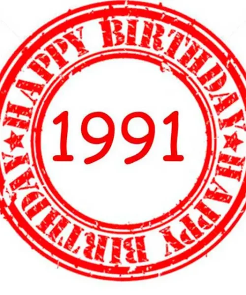 Happy Birthday 1991