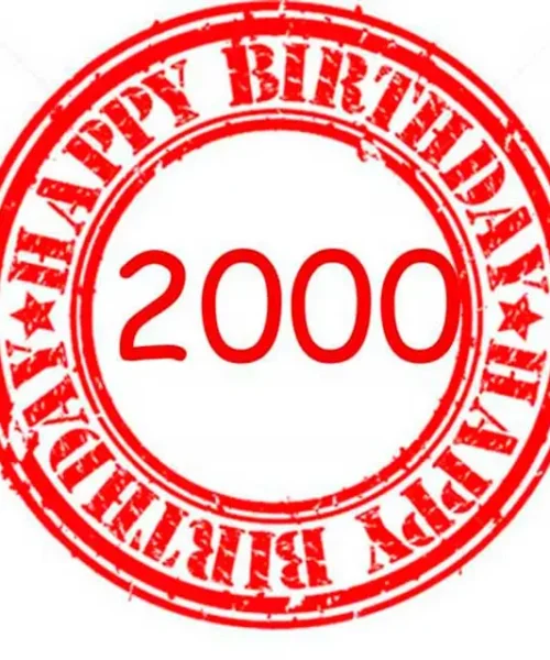 Happy Birthday 2000