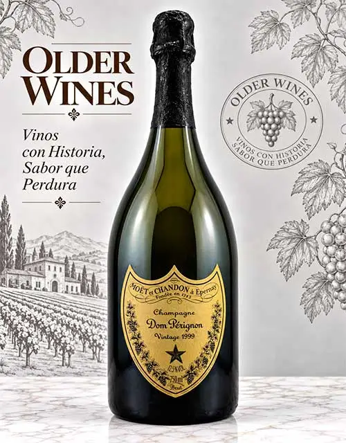 Dom Perignon Vintage 1999 - Venta de vinos antiguos Dom Perignon Vintage 1999