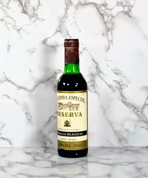 Vino Bodegas Bilbaínas Reserva 1966 375 ml