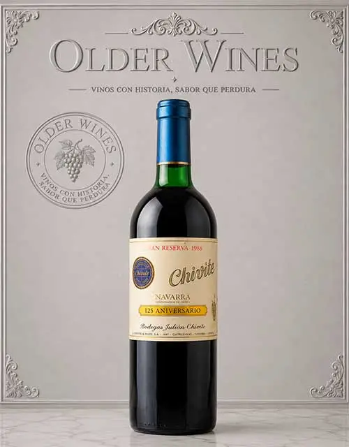 Chivite Coleccion 125 Gran Reserva 1988 - Venta de vinos antiguos Chivite Colección 125 Gran Reserva 1988