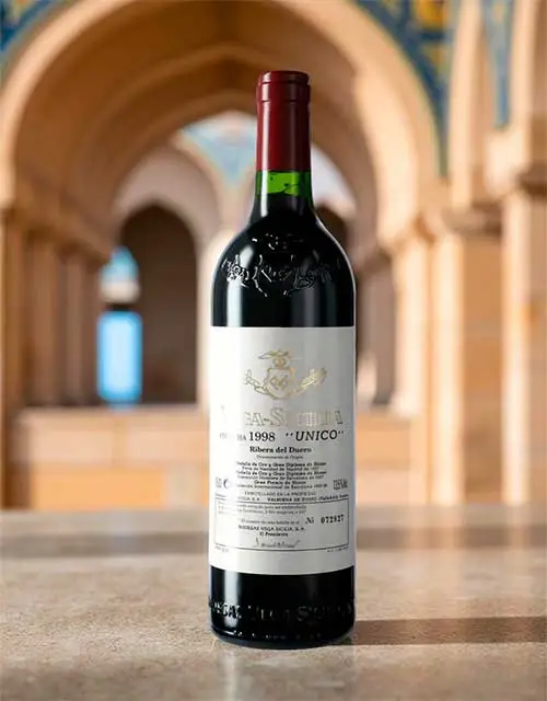 Vega Sicilia Unico 1998 - Venta de vinos antiguos Vega Sicilia Único 1998