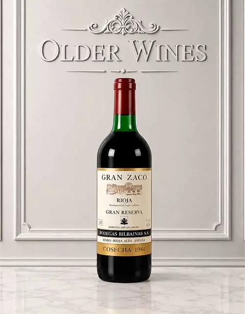 Gran Zaco Gran Reserva 1980 - Venta de vinos antiguos Gran Zaco Gran Reserva 1980