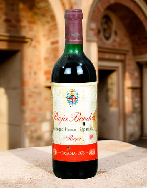 Rioja Bordon 1976 - Venta de vinos antiguos Rioja Bordón 1976