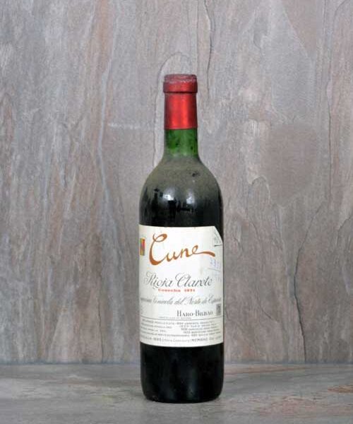 Cune Rioja clarete 1971