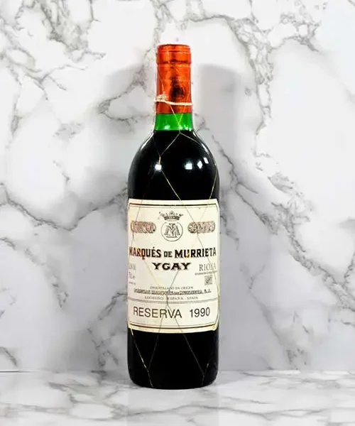 Vino Marqués de Murrieta Reserva 1990