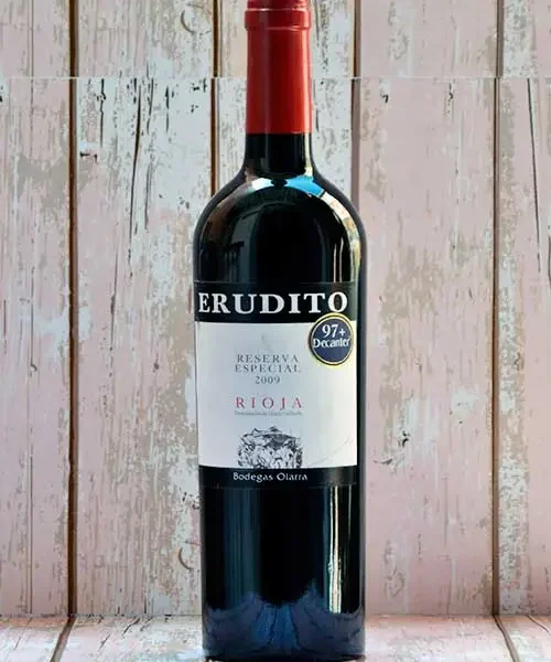 Erudito Reserva Especial 2009.