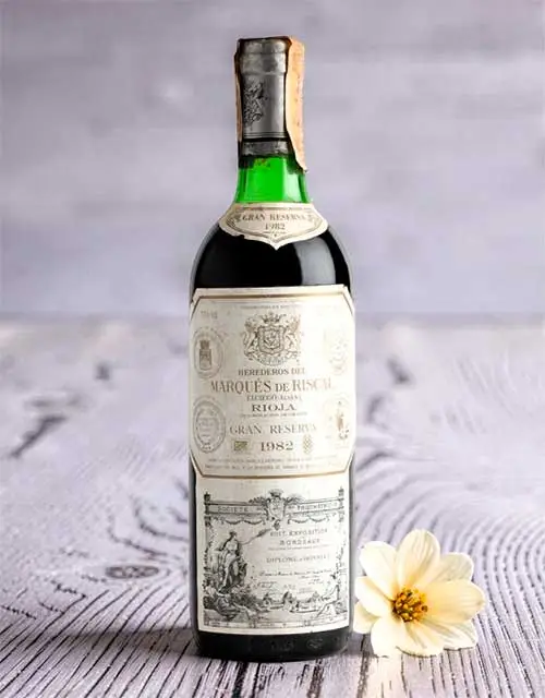 Marques De Riscal Gran Reserva 1982 - Venta de vinos antiguos Marqués De Riscal Gran Reserva 1982