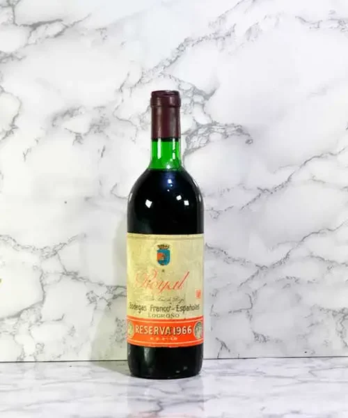 Vino Royal Franco Españolas Reserva 1966