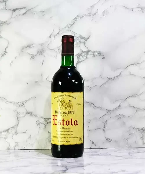 Vino Estola Reserva 1978