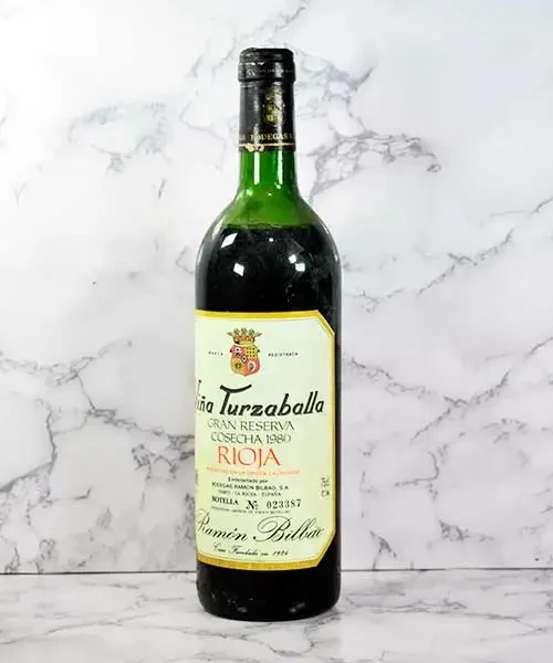 Viña Turzaballa Gran Reserva 1980