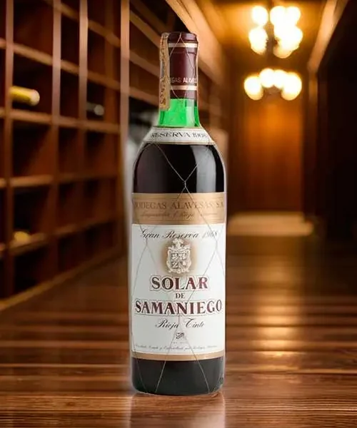 Vino Solar De Samaniego Gran Reserva 1968