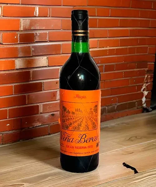 Viña Berceo Gran Reserva 1973. Viña Berceo Reserva 1973