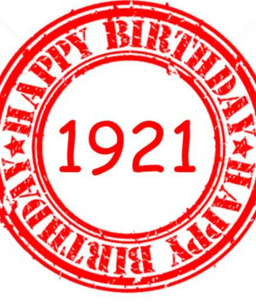 Happy Birthday 1921