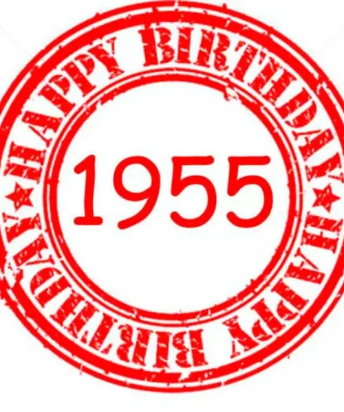 happy birthday 1955