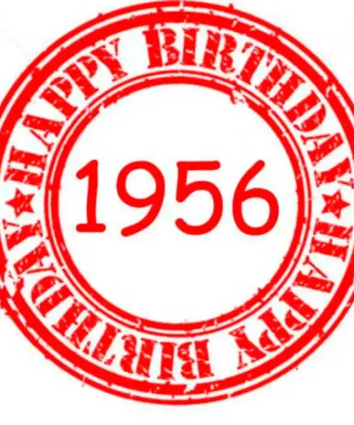 Happy Birthday 1956