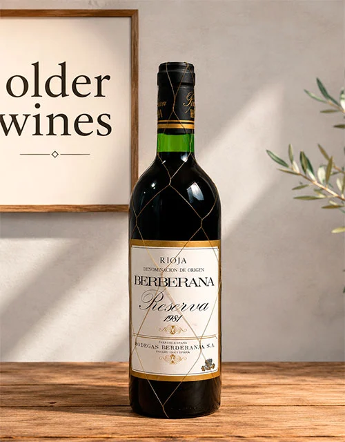 Berberana Reserva 1981 - Venta de vinos antiguos Berberana Reserva 1981