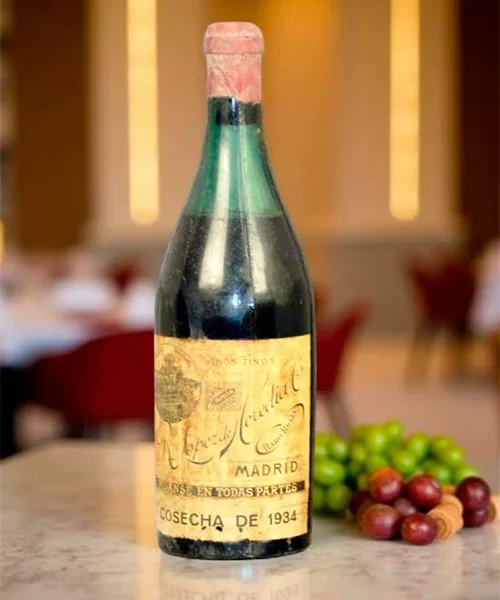 Vino Viña Bosconia 1934