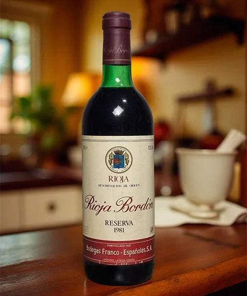 Rioja Bordón Reserva 1981