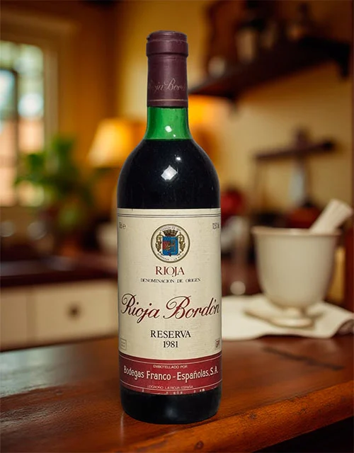 Rioja Bordón Reserva 1981 Rioja Bordón Reserva 1981