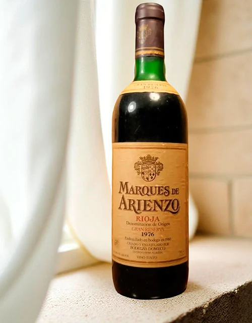 Marques de Arienzo Gran Reserva 1976 - Venta de vinos antiguos Marqués de Arienzo Gran Reserva 1976