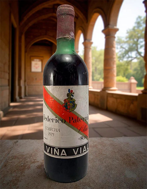 Vina Vial Paternina 1976 - Venta de vinos antiguos Viña Vial Paternina 1976
