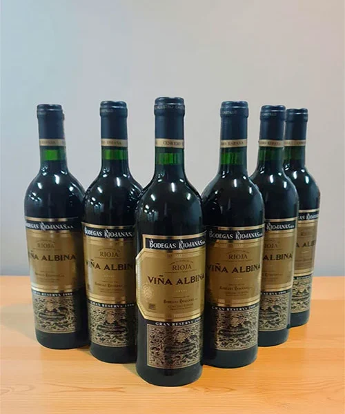 Navidad 2025 Vina Albina Gran Reserva 1999 - Venta de vinos antiguos Navidad 2025 Viña Albina Gran Reserva 1999