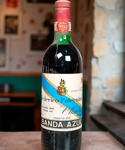 Paternina Banda Azul 1970